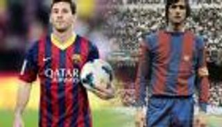 ميسي: كرويف قام بتغيير عقلية كرة القدم في برشلونة