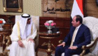 الشيخ محمد بن زايد بحث مع السيسي تنمية العلاقات وقضايا المنطقة