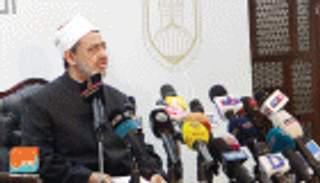 شيخ الأزهر يفتتح مسجد