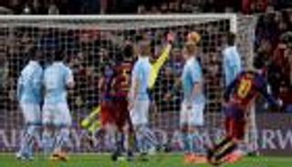 ميسي يتدرب على خداع الحراس