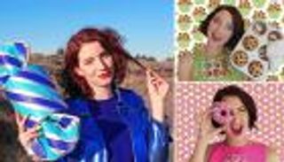 صور.. هولندية تشعل "إنستغرام" إعجابا بإكسسوارات الحلوى والطعام