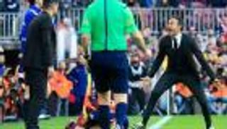 إنريكي: أُصبت بالرعب خوفًا على ميسي