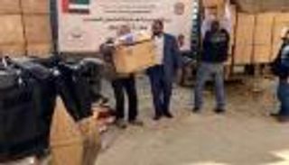 مؤسسة خليفة للأعمال الإنسانية توزع مساعدات على أسر سورية بلبنان