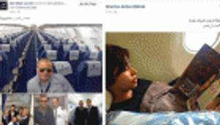 بالصور.. فنانون يطلقون مبادرة "مش هسافر غير بمصر للطيران"