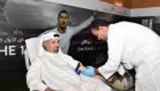 بالفيديو: دبي تطلق النسخة العربية لحملة رونالدو للتبرع بالدم