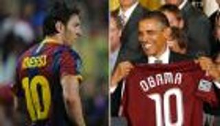 رئيس أمريكا يكشف أمنية بناته بلقاء ميسي