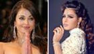 أحلام تكشف عن علاقة فستانها بآشوريا راي