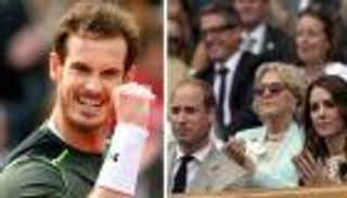 دوقا كامبريدج يساندان موراي في نهائي ويمبلدون