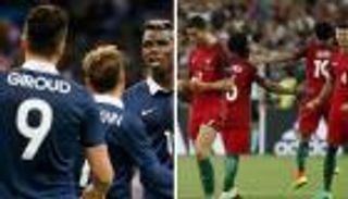 التشكيلة المتوقعة لفرنسا والبرتغال في نهائي اليورو