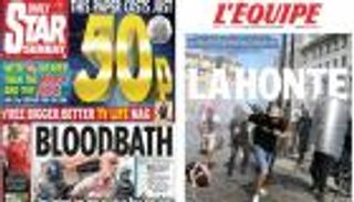 صحف فرنسا وبريطانيا تصف أعمال الشغب بين المشجعين بـ