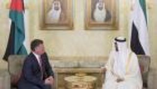 محمد بن زايد يبحث مع ملك الأردن قضايا المنطقة