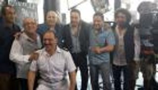 بالصور.. مصطفى قمر وإدوارد يحتفلان بتصوير