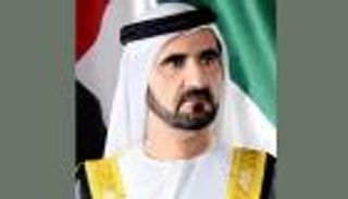 محمد بن راشد يستقبل جموع المهنئين بعيد الفطر السعيد