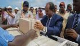 وضع حجر أساس المرحلة الثانية لمستشفى الشيخ زايد في مقديشو