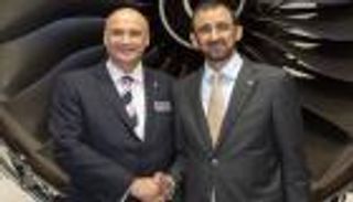 "مبادلة" و"رولز رويس".. تصنيع أجزاء محركات الطائرات في أبوظبي