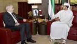 منصور بن زايد يستقبل رئيس مؤسسة الإنتربول