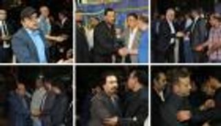  بالصور.. كبار النجوم في عزاء وائل نور