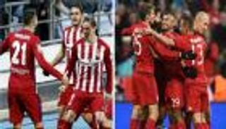 ماكينات البايرن تصطدم بحصون أتليتكو في دوري الأبطال