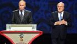 بوتين: بلاتر شخص محترم.. وملف مونديال 2018 