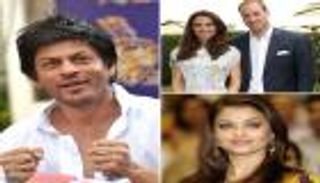 شاروخان يتقدم وفد بوليوود لاستقبال الأمير ويليام وزوجته