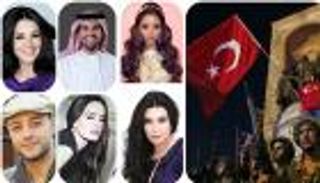 بالصور.. انقلاب تركيا يربك مشاهير الفن ويشتت آراءهم