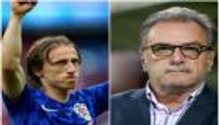 مدرب كرواتيا غير متأكد من جاهزية مودريتش