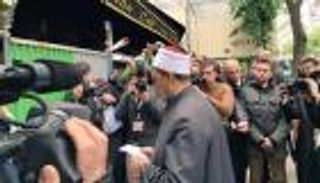 شيخ الأزهر من موقع تفجيرات باريس: تألمنا لكل قطرة دم