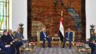 السيسي وعباس يتفقان على ضرورة الإسراع بعقد المؤتمر الدولي للسلام