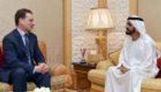 محمد بن راشد يستقبل المفوض الأممي لإغاثة وتشغيل اللاجئين الفلسطينيين