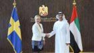 عبدالله بن زايد يبحث مع وزيرة خارجية السويد العلاقات الثنائية وأوضاع المنطقة