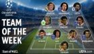 سان جيرمان وبنفيكا يسيطران على فريق الأسبوع لدوري الأبطال