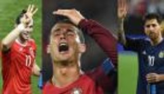 ميسي وبيل يزيدان الضغوط على رونالدو قبل موقعة المجر