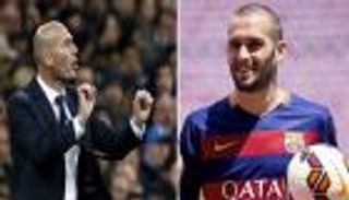 لاعب برشلونة: أتمنى فشل زيدان مع الريال