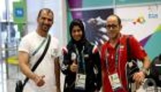 الرباعة الإماراتية عائشة البلوشي تشارك في أوليمبياد ريو