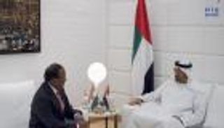 محمد بن زايد يستقبل مستشار الأمن الوطني الهندي