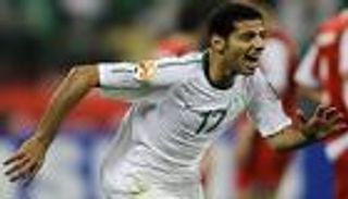 مهاجم السعودية: تأهل الإمارات يسعدنا.. وهدفنا المونديال