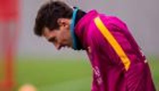 ميسي يعود لمران برشلونة بعد خضوعه لجراحة
