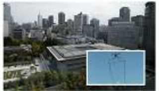 فيديو.. صائدة الطائرات بدون طيار في سماء طوكيو