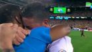 بالفيديو: رودريجيز يبكي بعد قيادة كولومبيا لتأهل غاب 12 عاما