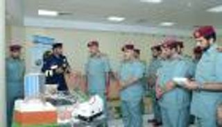 الرميثي يتفقد إدارة الطوارئ والسلامة العامة بشرطة أبوظبي