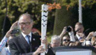 الشعلة الأولمبية تصل إلى البرازيل