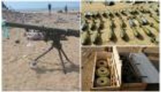 بالصور .. ضبط أسلحة إيرانية وروسية شمال غربي اليمن