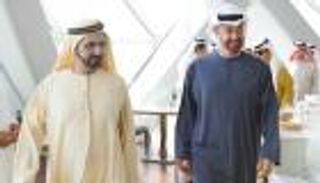محمد بن راشد ومحمد بن زايد يشهدان افتتاح أسبوع أبوظبي للاستدامة