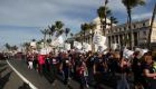 القبض على 400 متظاهر في احتجاج عند مقر الكونجرس الأمريكي