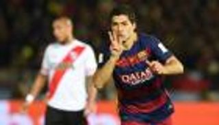 سواريز على بُعد هدف من رصيد موسمه الأول مع برشلونة