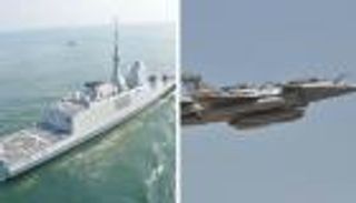 بدء مناورات مصرية - فرنسية مشتركة بالبحر المتوسط