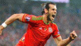 النفاثة بيل يقود قطار ويلز في أمم أوروبا