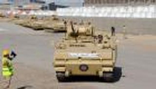 صور.. قوات مصرية تغادر إلى السعودية للمشاركة في رعد الشمال 