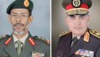 وزير الدفاع المصري يستقبل رئيس الأركان الإماراتي