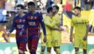 فياريال يحرم برشلونة من دخول التاريخ